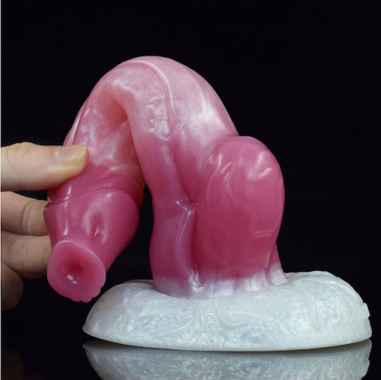 Kinksters Dildo realist cu Scrotum 18cm