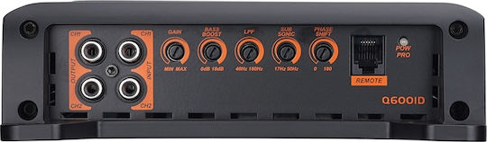 Cadence Αυτός είναι ο Ενισχυτής Αυτοκινήτου Q Series 4 Kanäle (Κλάση D)