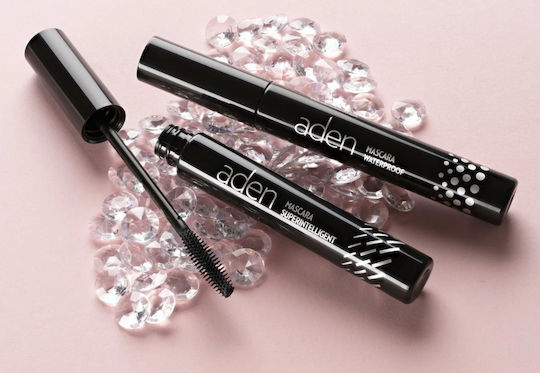 Aden Color Me Impermeabila Mascara pentru Volum Negru 10ml