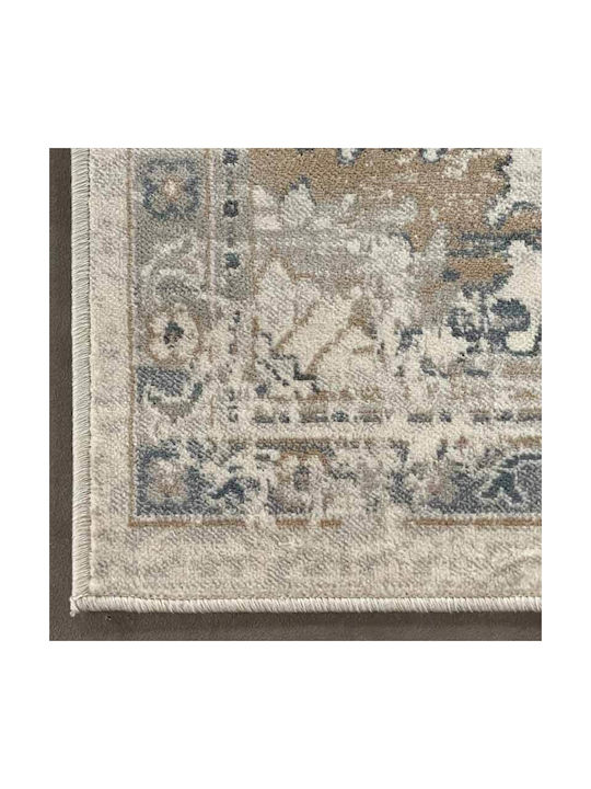 Ragolle Summer Velvet Bedroom Rugs Set Gray 84017-6262 3pcs