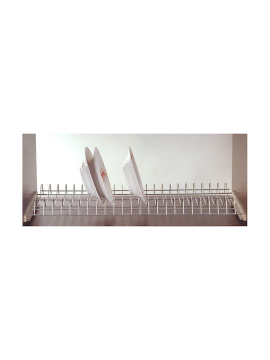 FFG Super Cabinet Dish Rack Metallic in Silver Colour 116.5cm