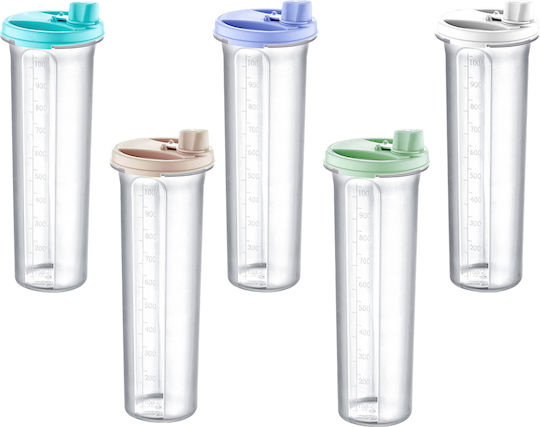 Max Home Δοχείο Λαδιού Πλαστικό με Ροή 1250ml