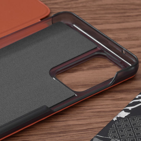 Techsuit eFold Series Book Δερματίνης Πορτοκαλί (Galaxy A52 / A52s)
