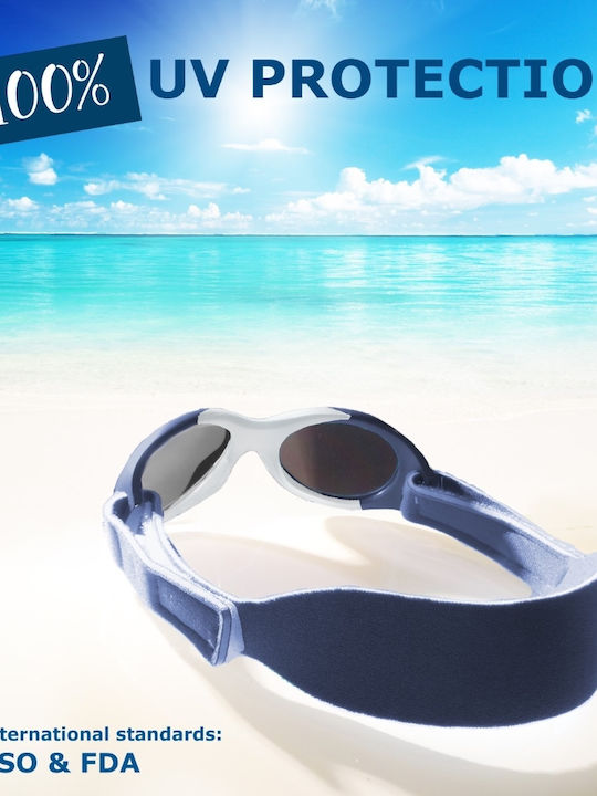 Mausito Baby Surfer Kids Sunglasses Blue for 0-1 Year