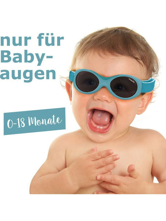 Mausito Baby Surfer Kids Sunglasses Turquoise for 0-1 Year