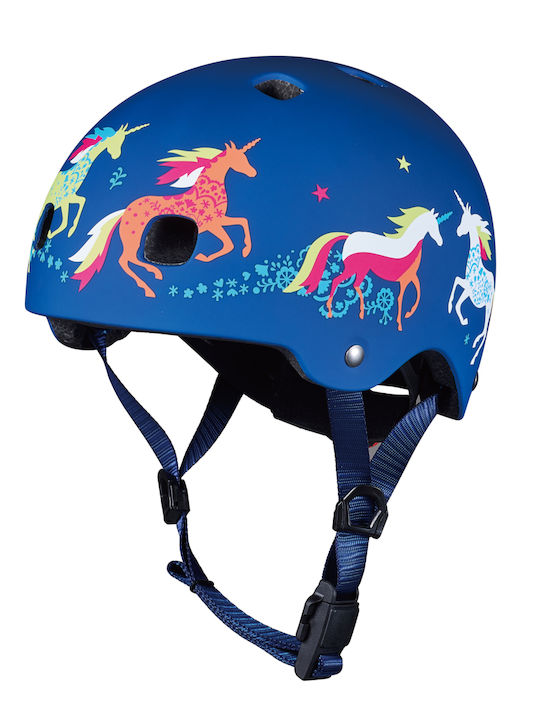 Micro Unicorn Kids' Helmet for City Bike Blue