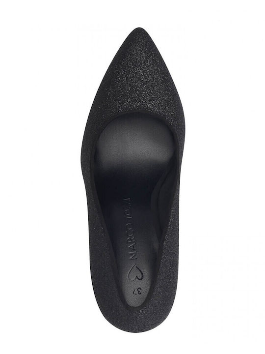 Spitze Zehe Pumps mit Schwarz Absatzdicke Stiletto