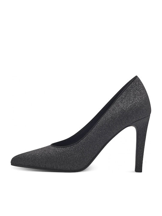 Spitze Zehe Pumps mit Schwarz Absatzdicke Stiletto