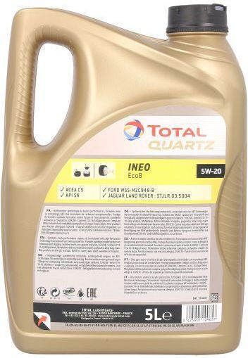 Total Quartz Ineo ECOB Ulei Auto 5W-20 5lt