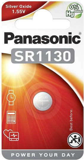 Panasonic Cell Power SR1130 Batterie Silber-Oxid SR54 1.5V 1Stück