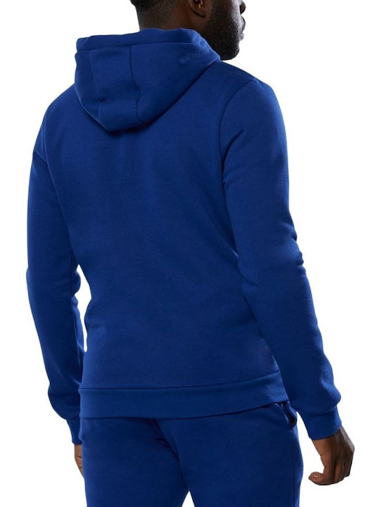 Mizuno Men's Sweatshirt with Hood Navy Blue