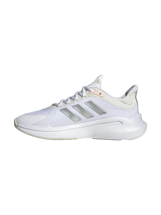 adidas Alphaedge+ Γυναικεία Running Λευκά