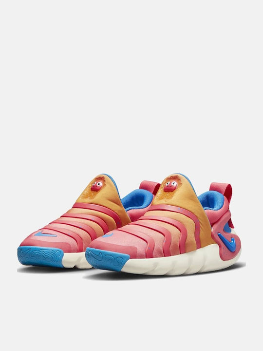Dynamo Go Se Încălțăminte sport Joasa pentru copii Slip-on Coral De Mare / Albastru Foto Deschis / Albastru Sumbru / Oran Portocaliu Viu