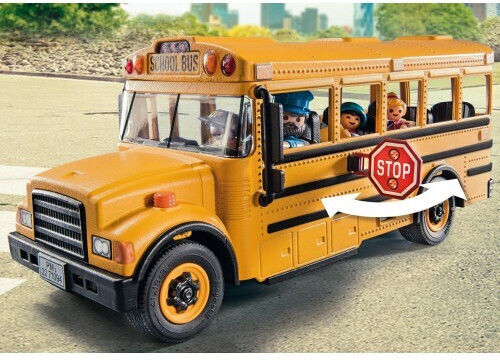 Playmobil City Life School Bus with Students for Ages 4-10