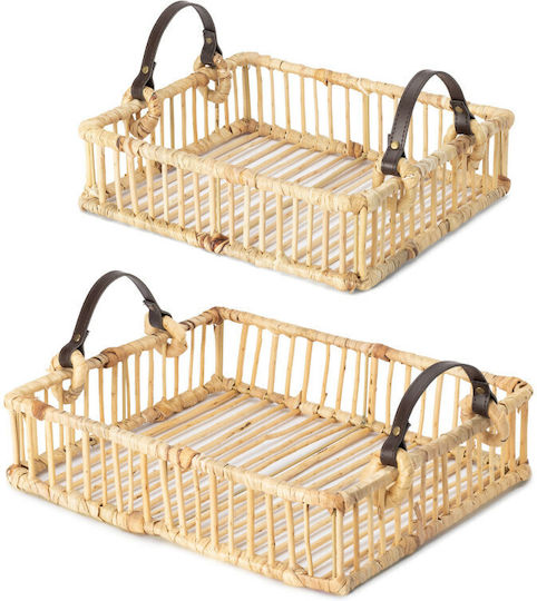 Navaris 56045.01 Hölzernes Dekorativer Tablett