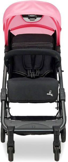Asalvo Flight Verstellbar Kinderwagen Geeignet für Neugeborene Rosa 6.6kg