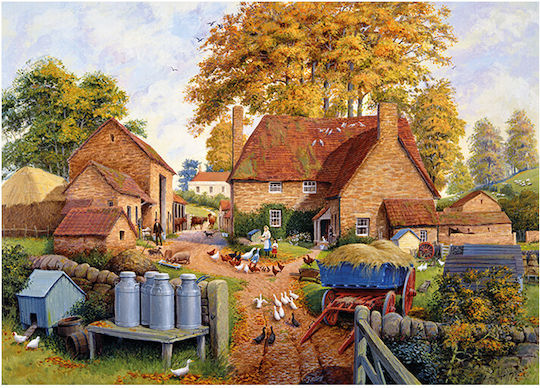 Autumn on the Farm Puzzle 2D 1000pcs