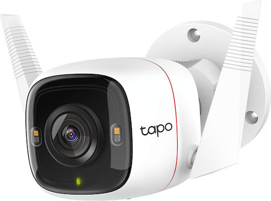 TP-LINK Tapo C320WS v2 IP Surveillance Camera Wi-Fi Full HD+ 4MP Waterproof with Two-Way Communication and Lens 3.18mm