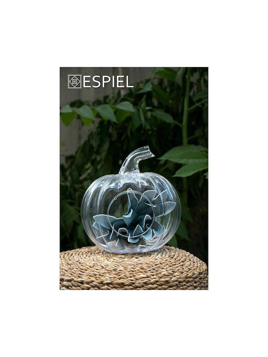 Espiel Декоративен Тиква от Стъкло 23x24x24см 1бр