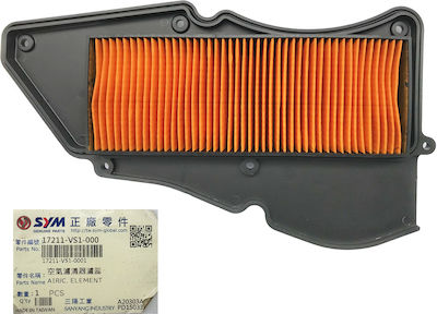 Sym Motorcycle Air Filter for Sym VS 125