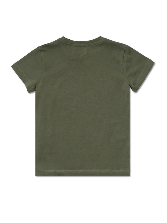 Παιδικό T-shirt Χακί