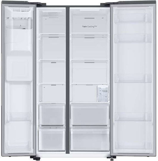 Samsung Ψυγείο Ντουλάπα 634lt Total NoFrost Υ178xΠ91.2xΒ71.6εκ. Inox RS67A8511S9/EF
