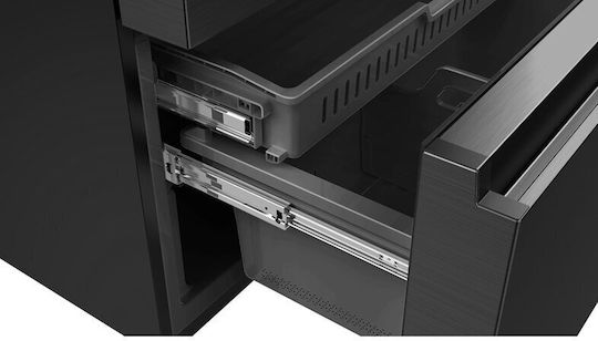 Hisense Хладилник Гардероб 560лт В178.5xШ91.4xД72.5см. Сив RF728N4SBFE