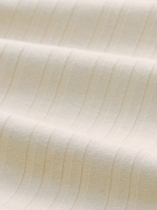 Damen Sommer Bluse Ärmellos Beige