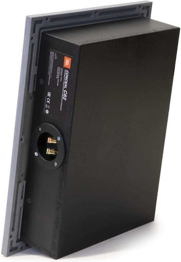 JBL Conceal C62 Boxă Pasivă În Perete 100W Bucată 40.3x9.8x30.2cm Neagră
