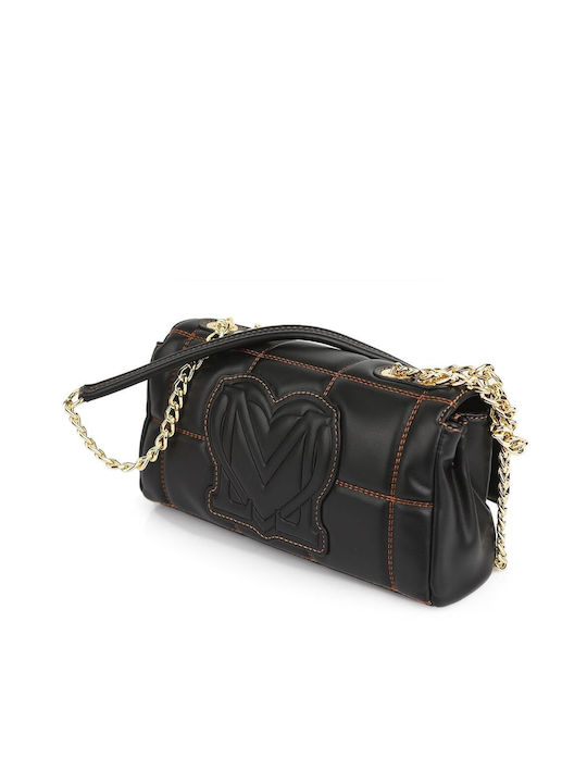 Moschino Damen Tasche Schulter Schwarz