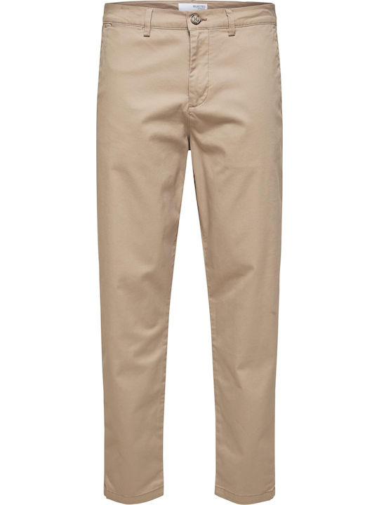 Παντελόνι Chino σε Slim Εφαρμογή Μπεζ