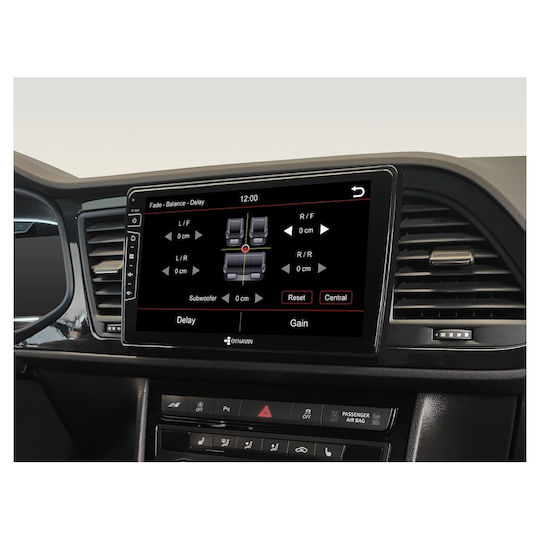 Dynavin Ηχοσύστημα Αυτοκινήτου για Seat Leon Jeep Compass 2012-2019 (Bluetooth/USB/AUX/WiFi/GPS/Apple-Carplay/Android-Auto) με Οθόνη Αφής 9"