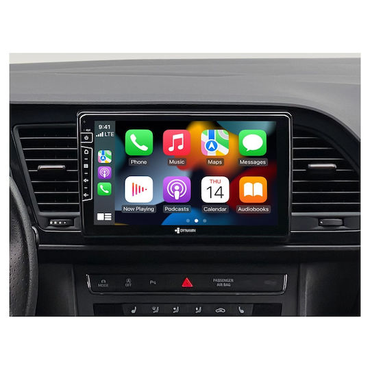 Dynavin Ηχοσύστημα Αυτοκινήτου για Seat Leon Jeep Compass 2012-2019 (Bluetooth/USB/AUX/WiFi/GPS/Apple-Carplay/Android-Auto) με Οθόνη Αφής 9"