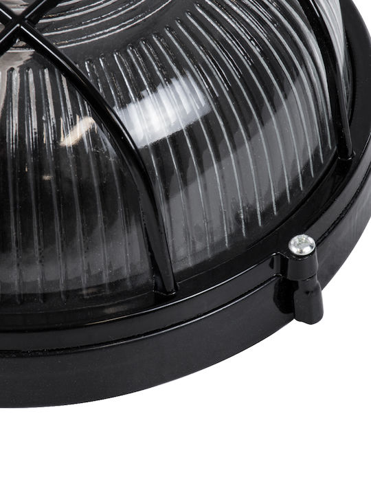GloboStar Boatlight Wall-Mounted Bulkhead Outdoor E27 IP65 17.5x17.5x9cm