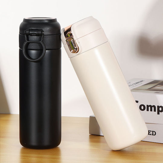 Techsuit Μπουκάλι Θερμός Ανοξείδωτο 400ml Ροζ