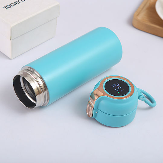 Techsuit Μπουκάλι Θερμός Ανοξείδωτο 400ml Ροζ