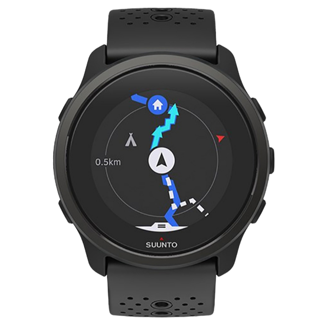 Suunto Peak All Titanium Smartwatch Black Titanium