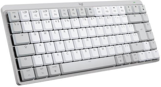 Logitech MX Mechanical Mini Fără fir Doar tastatura Engleză US Pale Gray
