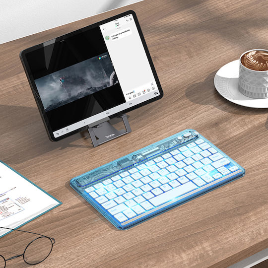Hoco S55 Fără fir Bluetooth Doar tastatura Engleză US Verde
