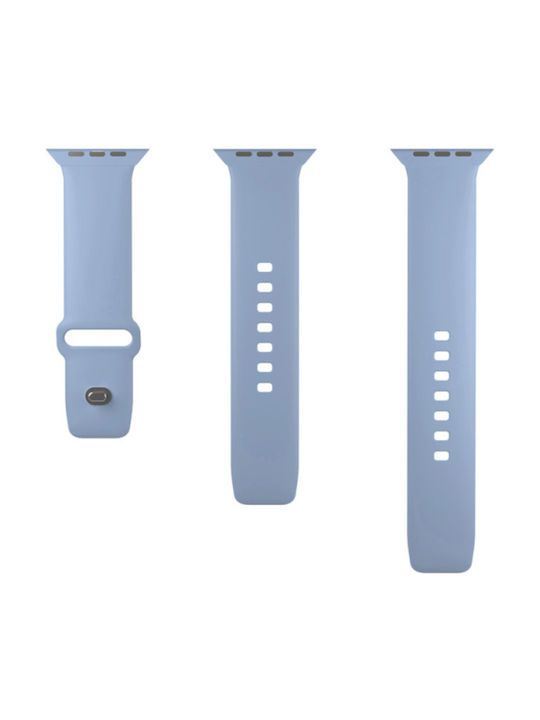 Puro Icon Strap Silicone Blue (Apple Watch 38/40/41/42mm)