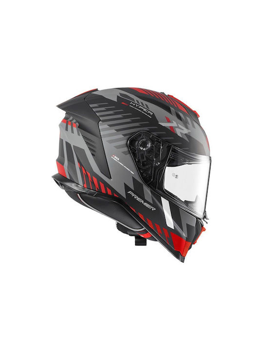 Premier Hyper XR92BM Каска За Мотор Full Face ECE 22.06 1430гр С Pinlock