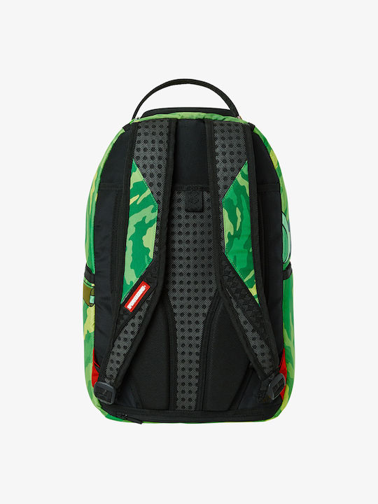 Sprayground Rick & Morty Portal Shark Redux School Bag Backpack Elementary, Elementary in Green color