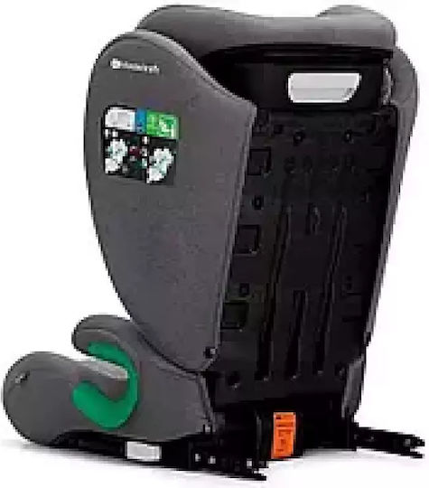 Kinderkraft Junior Fix Baby Car Seat High-back Booster i-Size with Isofix Gray