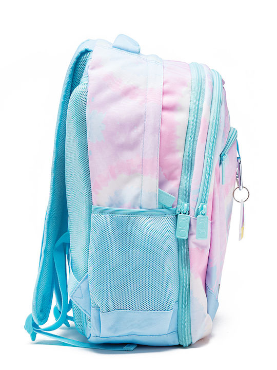 Yolo Tie Dye 2 in 1 School Bag Backpack Elementary, Elementary in Pink color 28lt