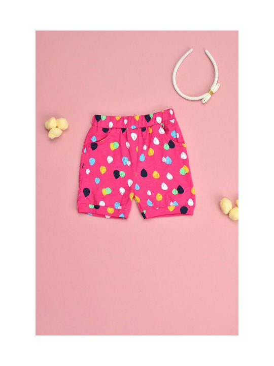 Potre Kids Shorts/Bermuda Fabric Fuchsia