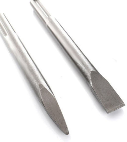 Set Spitzmeißel & Meißelmeißel 2Stück mit Aufnahme SDS Plus