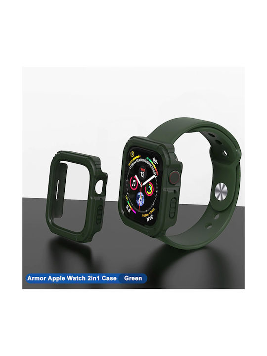 Lito Watch Armor Πλαστική Θήκη με Τζαμάκι σε χρώμα για Apple Watch 40mm Lito Watch Armor Πλαστική Θήκη με Τζαμάκι σε χρώμα για Apple Watch 40mm