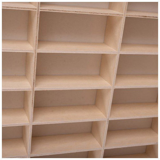 Kids Wall Shelf Beige 50x4.5x78.5cm