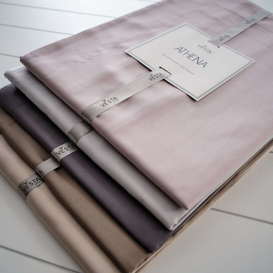 Vesta Home Athena Cuvertură Extra-dublu Bumbac Bej 230x270cm
