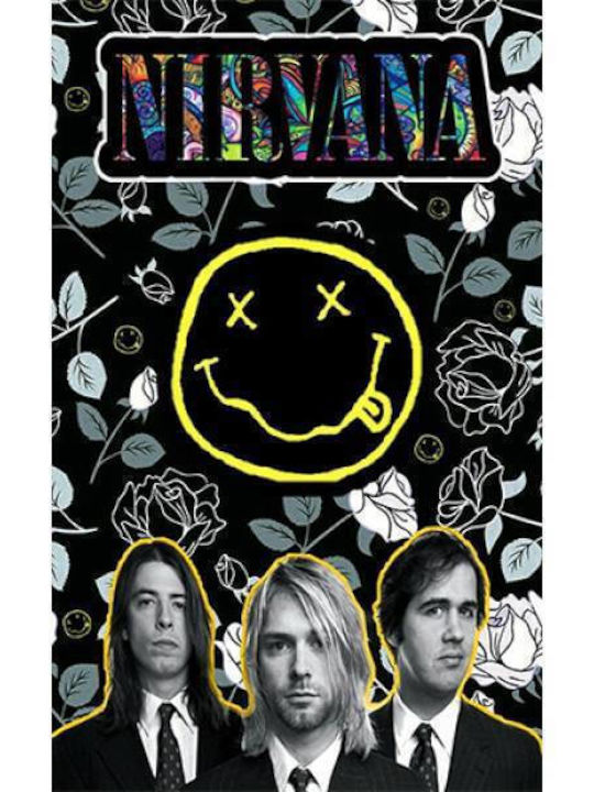 Takeposition Φούτερ με Κουκούλα Nirvana H-cool σε Μαύρο χρώμα